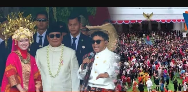 Maestro, Diva Aurel Putri Wartawan Goyang Istana Negara Bersama Presiden Prabowo