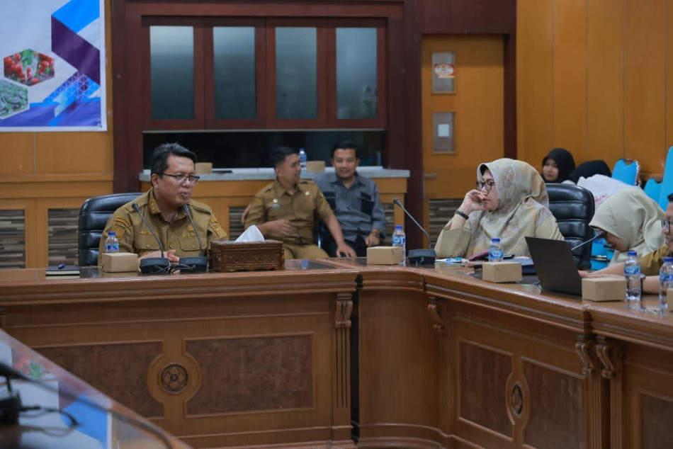 Wabup Ahmad Fadly Ikuti Rapat Komisi II DPR RI dengan Mendagri Secara Daring