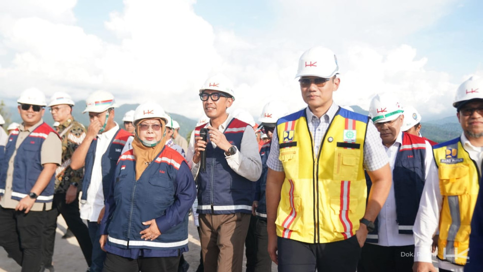 Tinjau Kelanjutan Tol Padang Sicincin -  Pekanbaru, Menko AHY Bertandang ke Padang