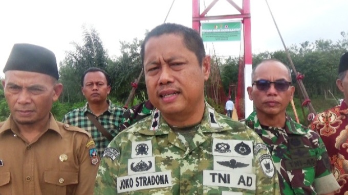 Buka Akses Ampang Kuranji - Abai Siat, Jembatan Gantung Merah Putih Tuntas